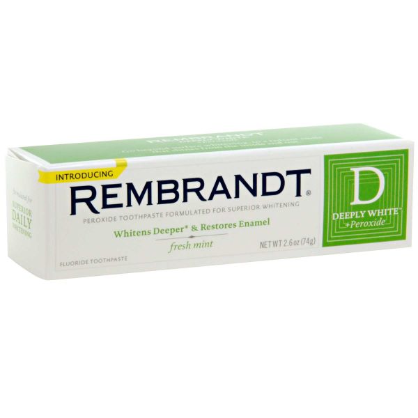 Rembrandt Deeply White+ Peroxide - Pronta entrega