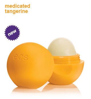 EOS Tangerine Medicated Lip Balm Pronta entrega