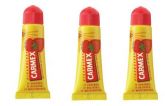 Carmex Lip Balm Strawberry Tubes  x 3 - Pronta entrega