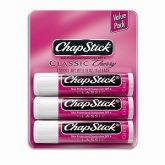 Chap Stick Lip Balm Classic Cherry x4- Pronta Entrega