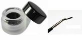 Delineador em Gel Matte Black + Pincel Angled Liner Brush