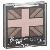 Rimmel  - Glam Eyes HD Quad  English Rose Pronta entrega