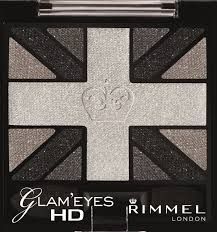 Rimmel Glam' Eyes HD Quad Eye Shadow Palette, Black Cab